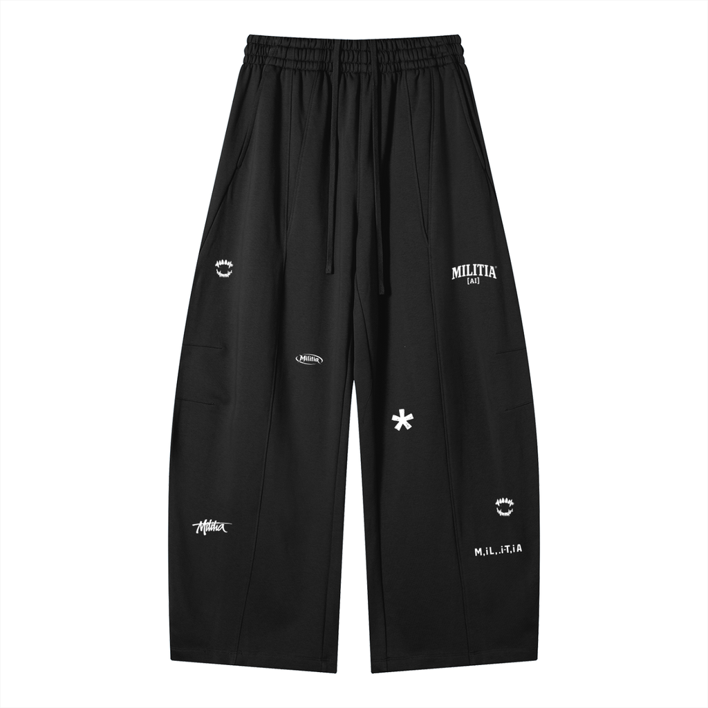 Heavyweight Wide Charm Logo Sweatpants