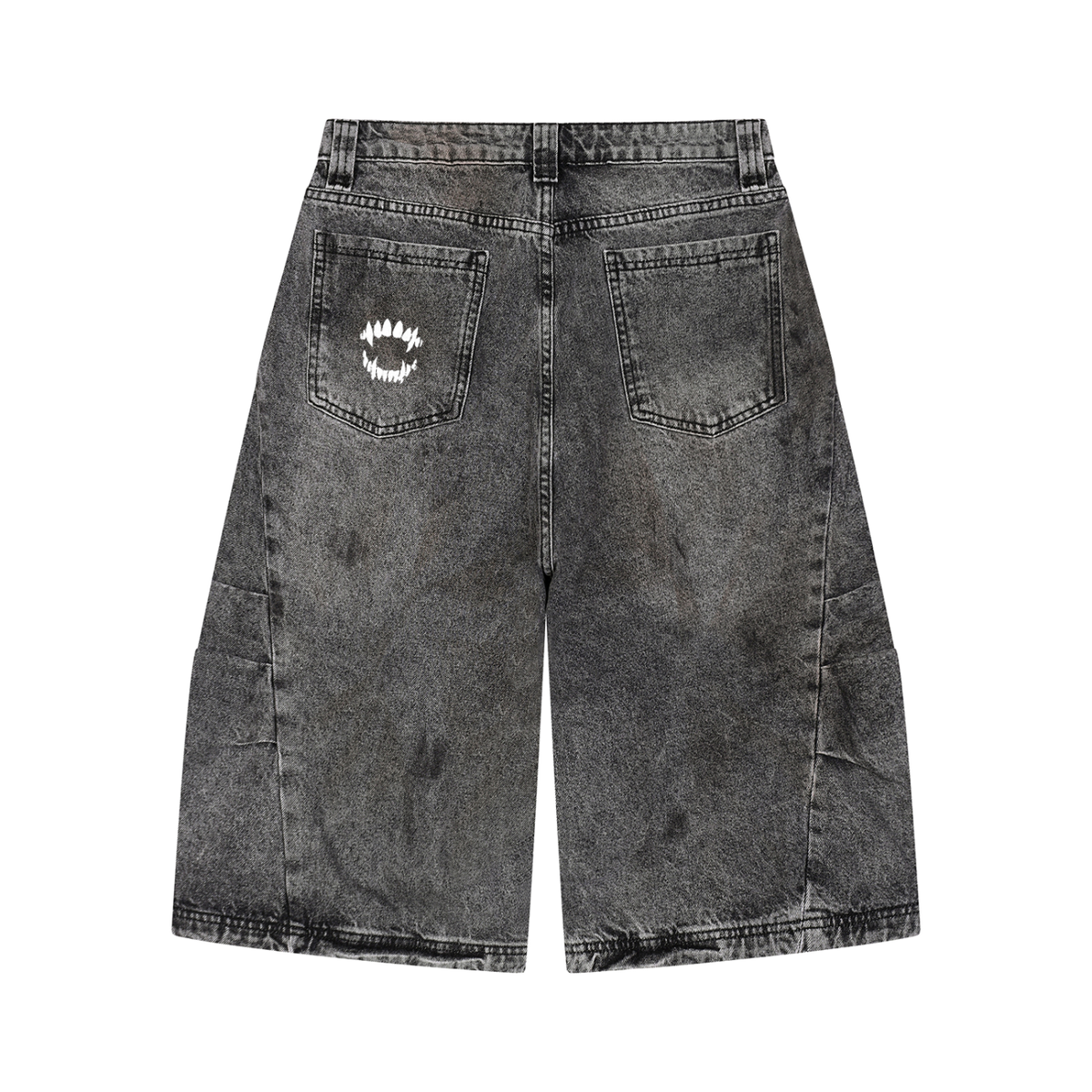 Oversized Denim Shorts