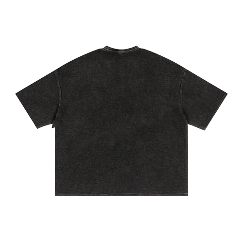 Black Waffle Tee