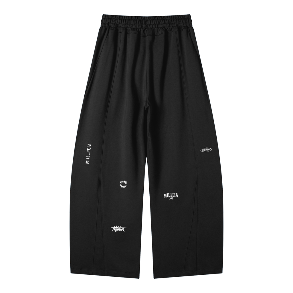 Heavyweight Wide Charm Logo Sweatpants