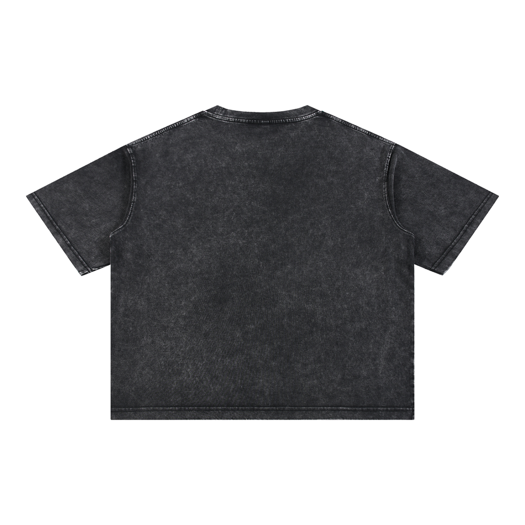 White Tour Tee in black