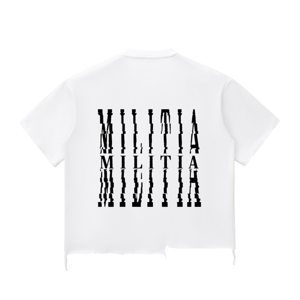White Crew Tee