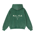 Green Zip Hoodie